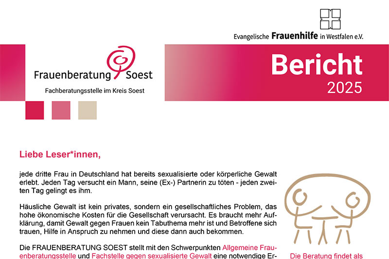 Jahresbericht FRAUENBERATUNG SOEST 2025