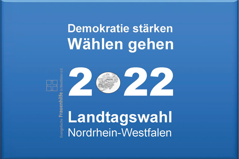 Evangelische Frauenhilfe in Westfalen ruft zur Wahlbeteiligung auf (Januar 2022)