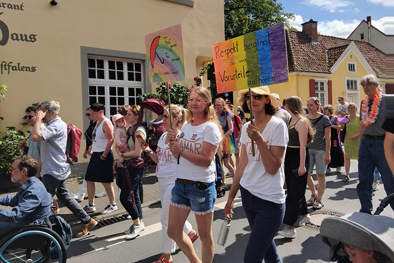 Erster Soester Christopher Street Day feierte Vielfalt als Stärke