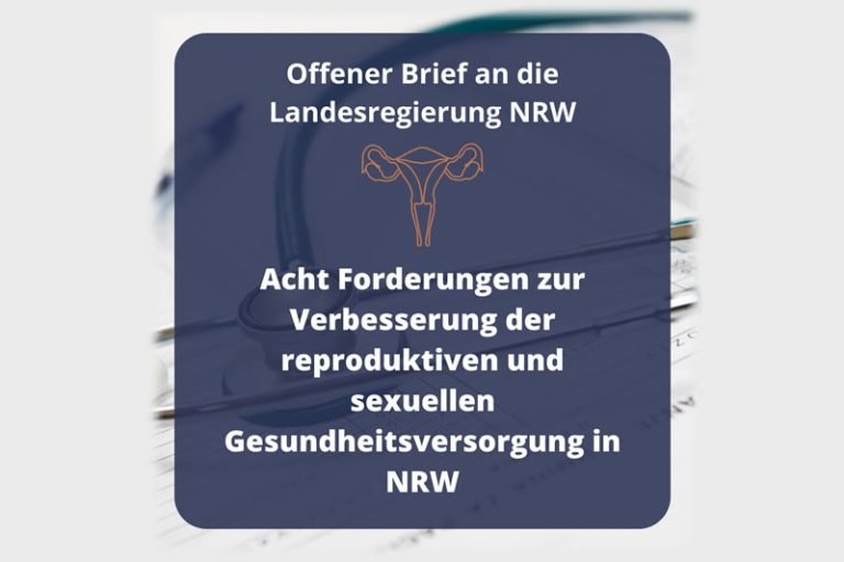 Verbesserte reproduktive und sexuelle Gesundheit in NRW gefordert