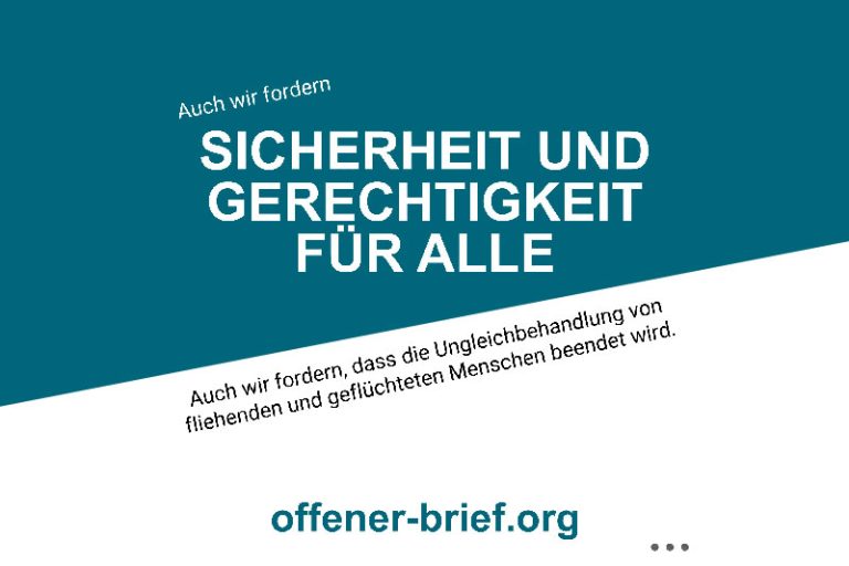SICHERHEIT UND GERECHTIGKEIT FÜR ALLE