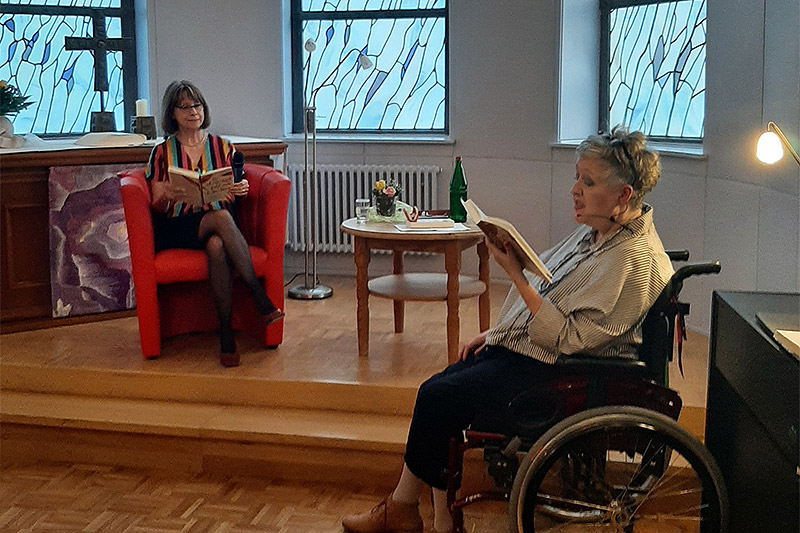 Gisela Steinhauer und Bea Nyga begeisterten (März 2024)