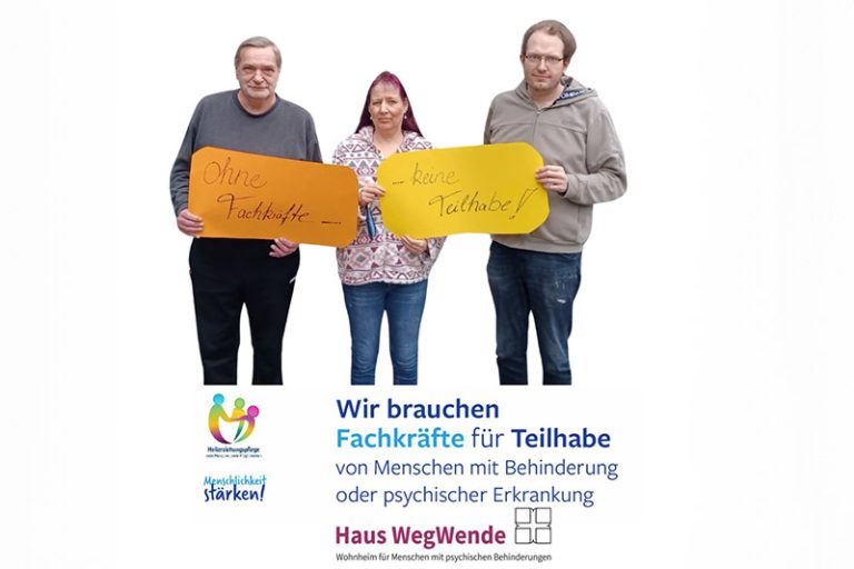 Ohne Fachkräfte keine Teilhabe! (April 2024)