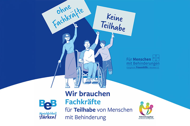 Ohne Fachkräfte keine Teilhabe! (April 2024)