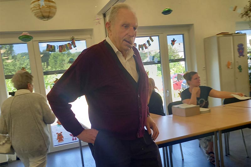 Wahllokal in Schöntal (Juni 2024)