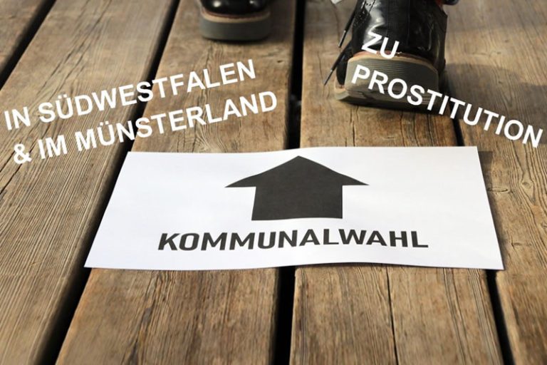 Politische Forderungen für den Bereich Prostitution zur Kommunalwahl 2020 von der Beratungsstelle Tamar