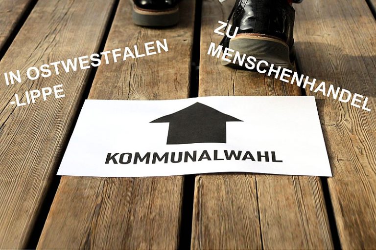 Politische Forderungen für den Bereich Menschenhandel zur Kommunalwahl 2020 von der Beratungsstelle Nadeschda